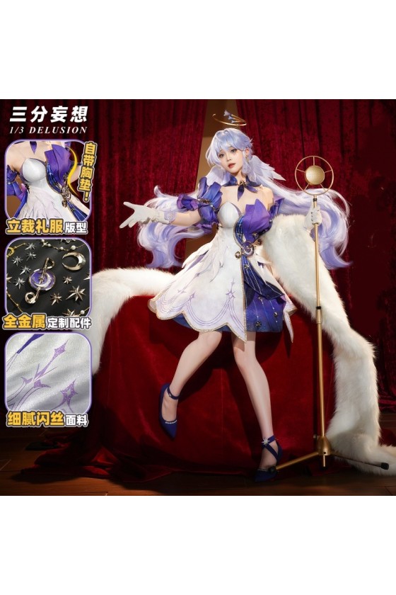 1/3 Delusion Honkai Star Rail Robin Cosplay Costume